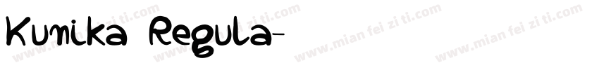 Kunika Regula字体转换
